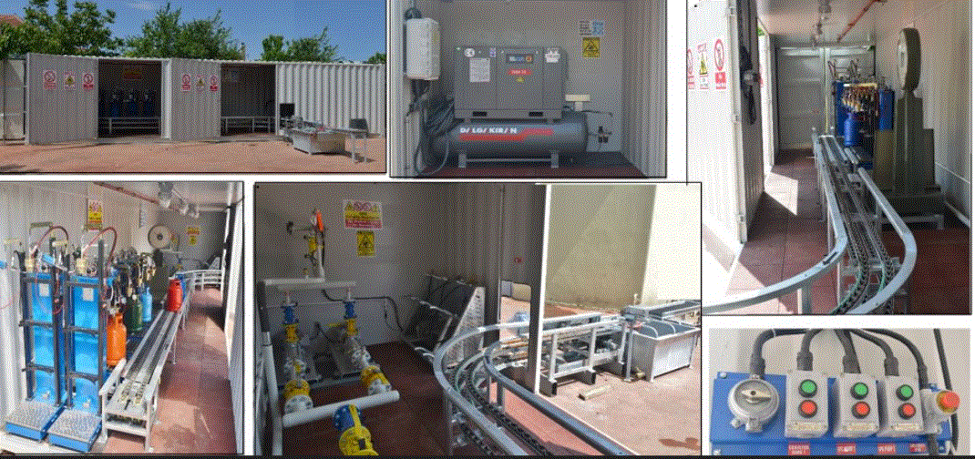 Container filling system